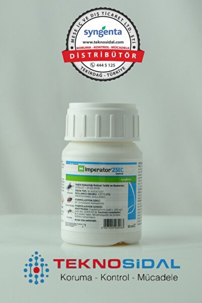 özlem haşere Imperator 25 Ec Genel Haşere Ilacı 50 Cc