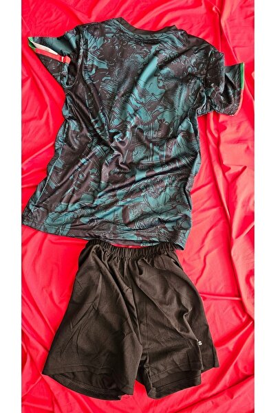 italia ÖZEL TASARIM İTALYAN ALT ÜST ÇOCUK T-SHIRT SHORT TAKIM FORMA