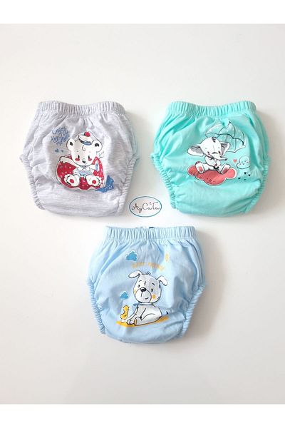 Poope's 3-piece Baby toilet training Pants Set
