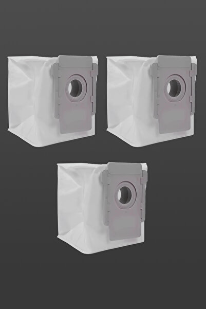 Chisty كيس غبار متوافق مع المكنسة الكهربائية الروبوتية Roomba S9 / S9 Plus 3 قطع