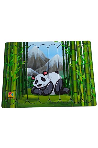 kayasan kids Panda Ahşap Stick Puzzle