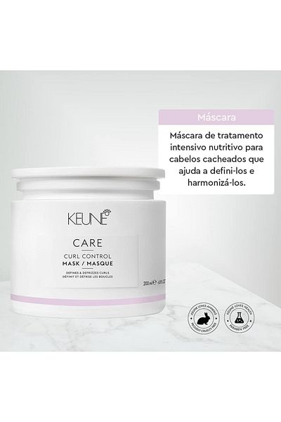 Keune Keune Curly Hair Control Mask - 200ml Anti-frizz Hair Product