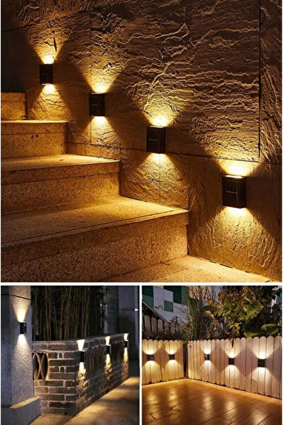 Tolun Group Tekli Yeni Model Solar Çift Taraflı Duvar Lambası Güneş Enerjili ...