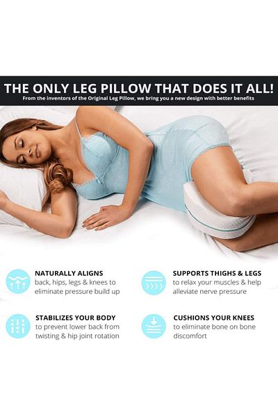 Visco Planet Visco Pillow Orthopedic Leg Pillow Supported Orthopedic Visco Pillow