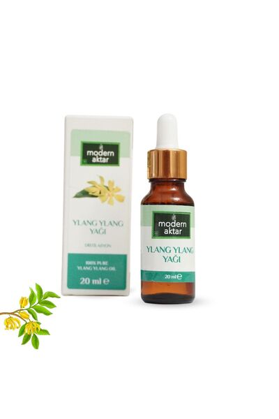 modern aktar 20 مل زيت يلانج يلانج الطبيعي