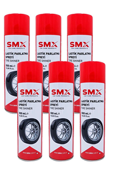 SMX Lastik Parlatma Spreyi 500 ml 6 Adet