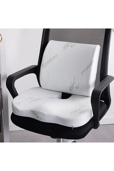 Visco Planet Orthopedic Visco Pillow - Sitting Cushion with Lumbar and Neck Support
