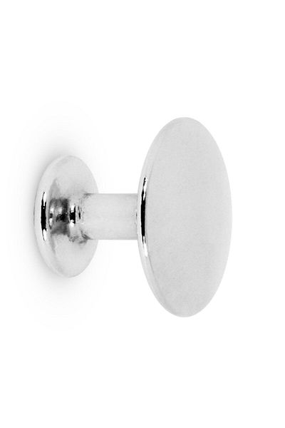 Badem10 Mobilier Dulap cu sertar de bucătărie - Mâner circular din metal cromat, mâner de capac și mânere