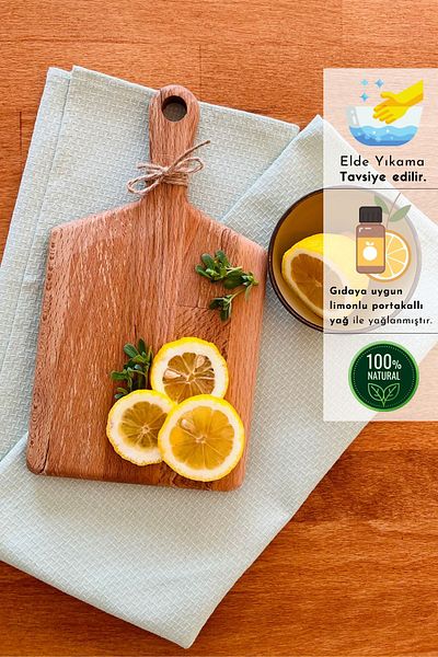 justwood FreyA nAturAl Wooden Beech Wood - Cutting And PresentAtion BoArd 27x15 Cm
