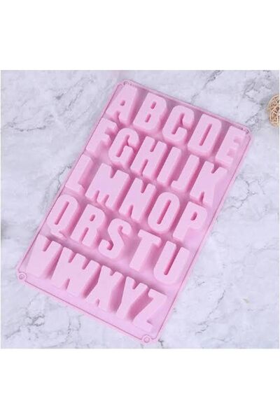 Genel Markalar Epoksi Reçine Dev Harf Alfabe Kalıbı Kokulu Taş Sabun Mum Kalıbı