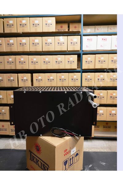 TEKISI 12V ÇİFT FANLI KOLTUK ALTI ÇORUM KALORİFERİ (BURSA) BLOWER FAN - ALT ÇIKIŞLI