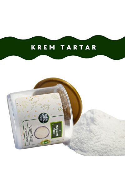 modern aktar Doğal Katkısız Krem Tartar 150 gr