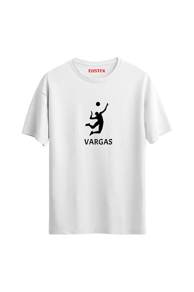 Açık Garaj Volleyball PrinTed Vargas Unisex Regular T-Shirt
