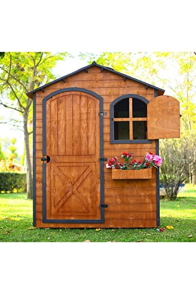 MANDU Ahşap Bahçe Deposu Depolama Evi