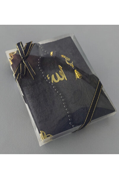 TABASAFE 10'LU ALLAH LAFZI KADİFELİ YASİN TESBİH SETİ