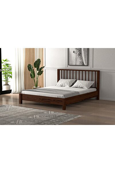 YAPSA HOME MOBİLYA Yap-sa Home Taha-doğal Masif Ahşap Karyola