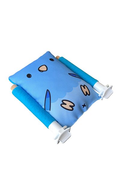 Kuşarkadaşım Bird Bed Soft Resting Pillow Double Sided Sleeping Perch Blue Forpus Parrot Bed Perch