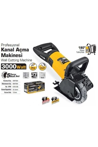 SGS 5300 Kanal Açma Makinesi 3000 Watt