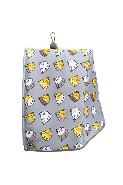 Kuşarkadaşım Cockatiel Sleeping Swing Gray Wind-Breaking Tent Swing