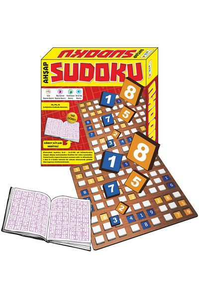 Zirve Wooden Sudoku Game