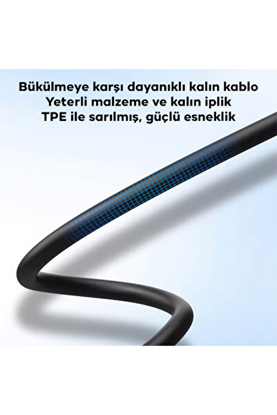Ally Type-c to RJ 45 2.5 Gbps Ethernet kablosu SİYAH