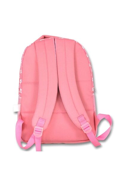 ÜMİT ÇANTA Σακίδιο πλάτης Cennec Pink Yellow Cute Cat Three-Eyed Primary School - Κορίτσι