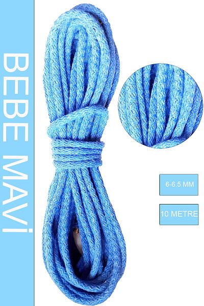 Bevella Macrame Cord 10 metri de frânghie de macrame - multifuncțională, șnur de frânghie pentru mop
