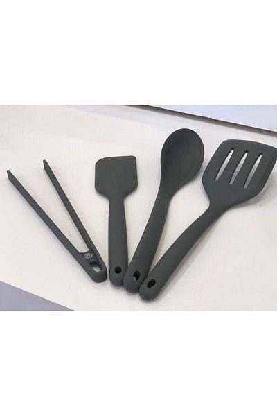 KORKMAZ 4-Piece Silicone Serving Set A-747