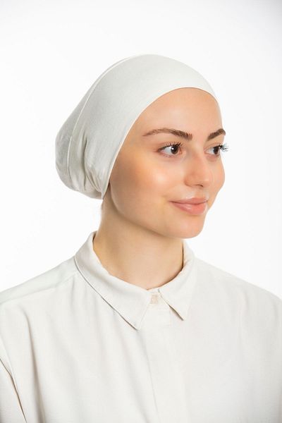 Modamelita Hijab Elastic Non-Slip Seamless Snap-On Practical Bonnet