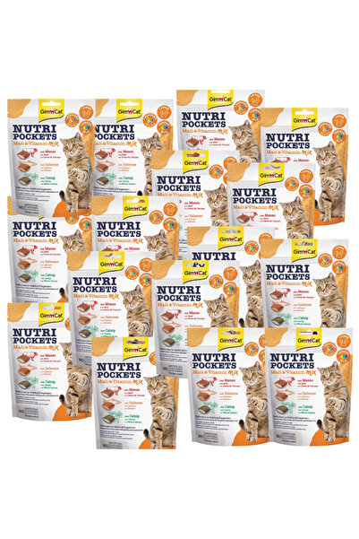 Gimcat Nutri Pockets Malt & Multivitamin Mix Kedi Ödülü