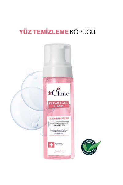 Dr. Clinic Yüz Temizleme Köpüğü 160 ml