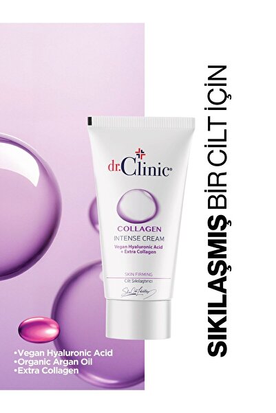 Dr. Clinic Collagen Kolajen Cilt Sıkılaştırıcı Bakım Kremi 50 ml