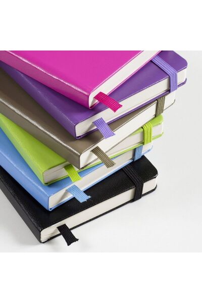 Leuchtturm1917 Notepad Mini Size (A7), Hard Cover, 169 Numbered Pages, Lime Green - Lined