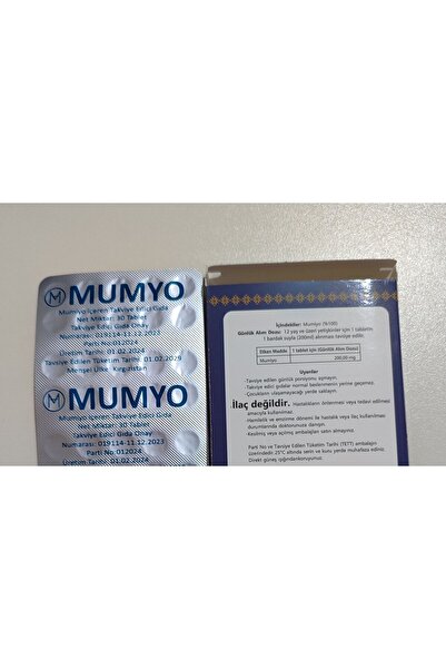 MUMYO Saf %100 Mumiyo Mazza shilajit