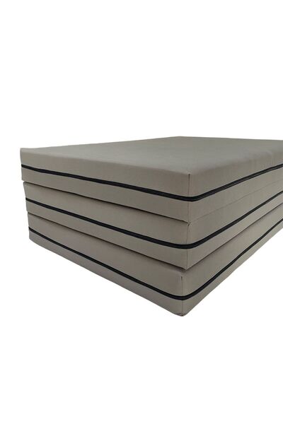 SG TEKSTİL VE DÖŞEME MALZEMELERİ 90x190 7.5 cm kalınlık karavan ,kamp ,hobi bahçesi ,işci yatağı katlanır sünger yatak
