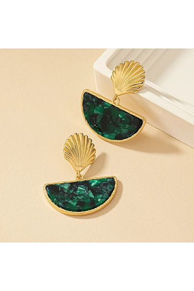 TAKİŞKO Jewelled Design SEDEF Earrings