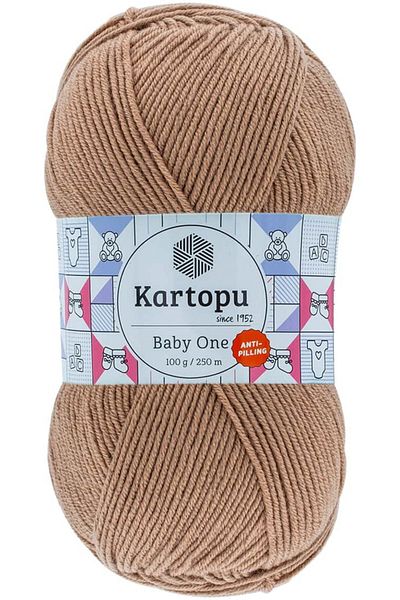 Kartopu Baby One Milk Coffee K847 Νήματα πλεξίματος χειρός 100γρ
