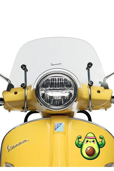 MegaSticker Autocolant puternic de avocado de 14x12 cm - pentru mașină, motocicletă, cască, laptop și sticlă