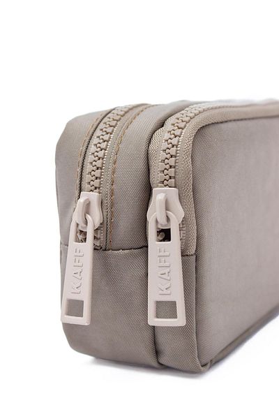 NEMO GROUP Large Size Waterproof Mink Pen Holder - Kaff Color, Two Eye Pocket, Crinkle Wallet Type