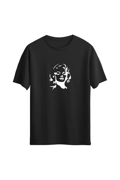 Açık Garaj Unisex Icon PrinTed Timeless Regular T-Shirt