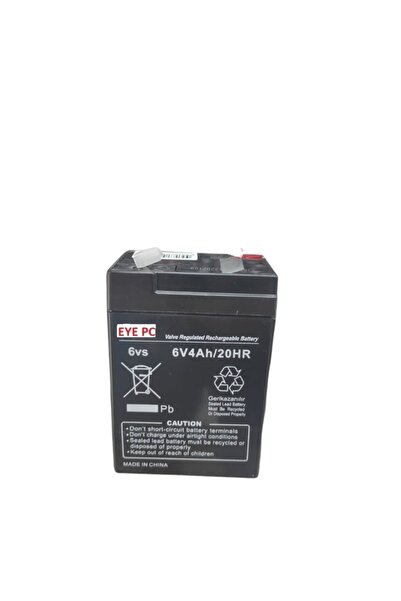 EYE PC 6volt 4 Amper Kuru Bakımsız Akü