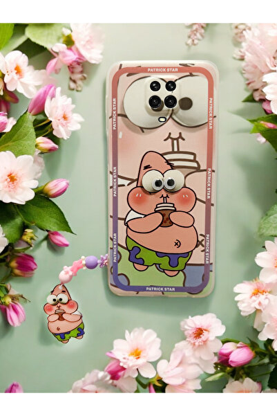 Spoyi Xiaomi Redmi Note 9 Pro Patrik Tasarımlı Charmlı Telefon Kılıfı