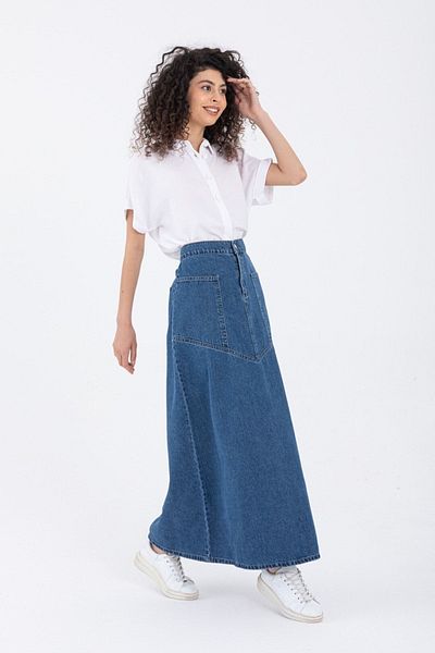 DeMim Wale Mid Tone Skirt