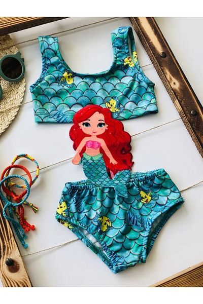 LİNOTTİ Παιδικό μαγιό με σχέδιο Mermaid
