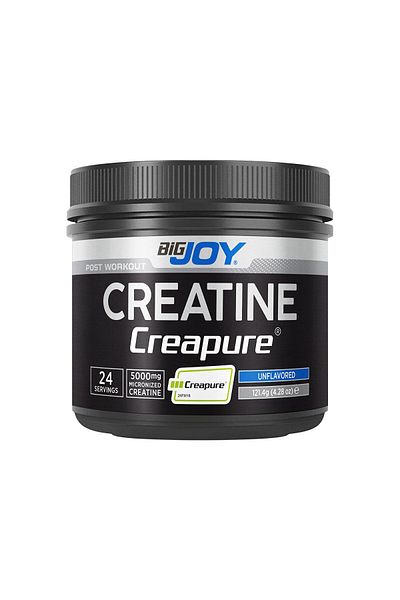 Bigjoy Sports Creatine Creapure ®   Unflavored 121.4 Gr 24 Servings Creatine Micronized