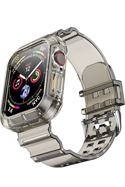 Alstrap Apple Watch 4-5-6-7-8-9 Se Uyumlu 38mm 40mm 41mm Kordon Kasa Korumalı...