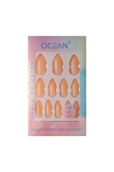 Ocean Takma Tırnak Tak Ve Çık Kendinden Yapışkanlı - 755
