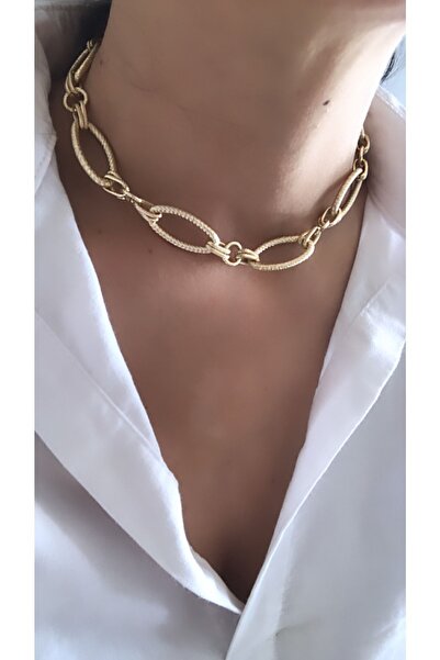 by özllem Ithal Zincir Choker Kolye