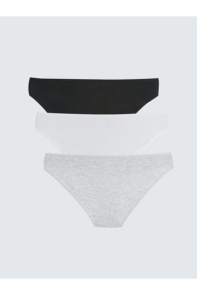 LC Waikiki LCW Young - Pachet de 3 chiloți bikini imprimați