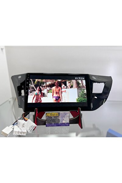FORAY Toyota Corolla 2013-2016 Uyumlu Navigasyon Multimedya Android Gerçek 6g...